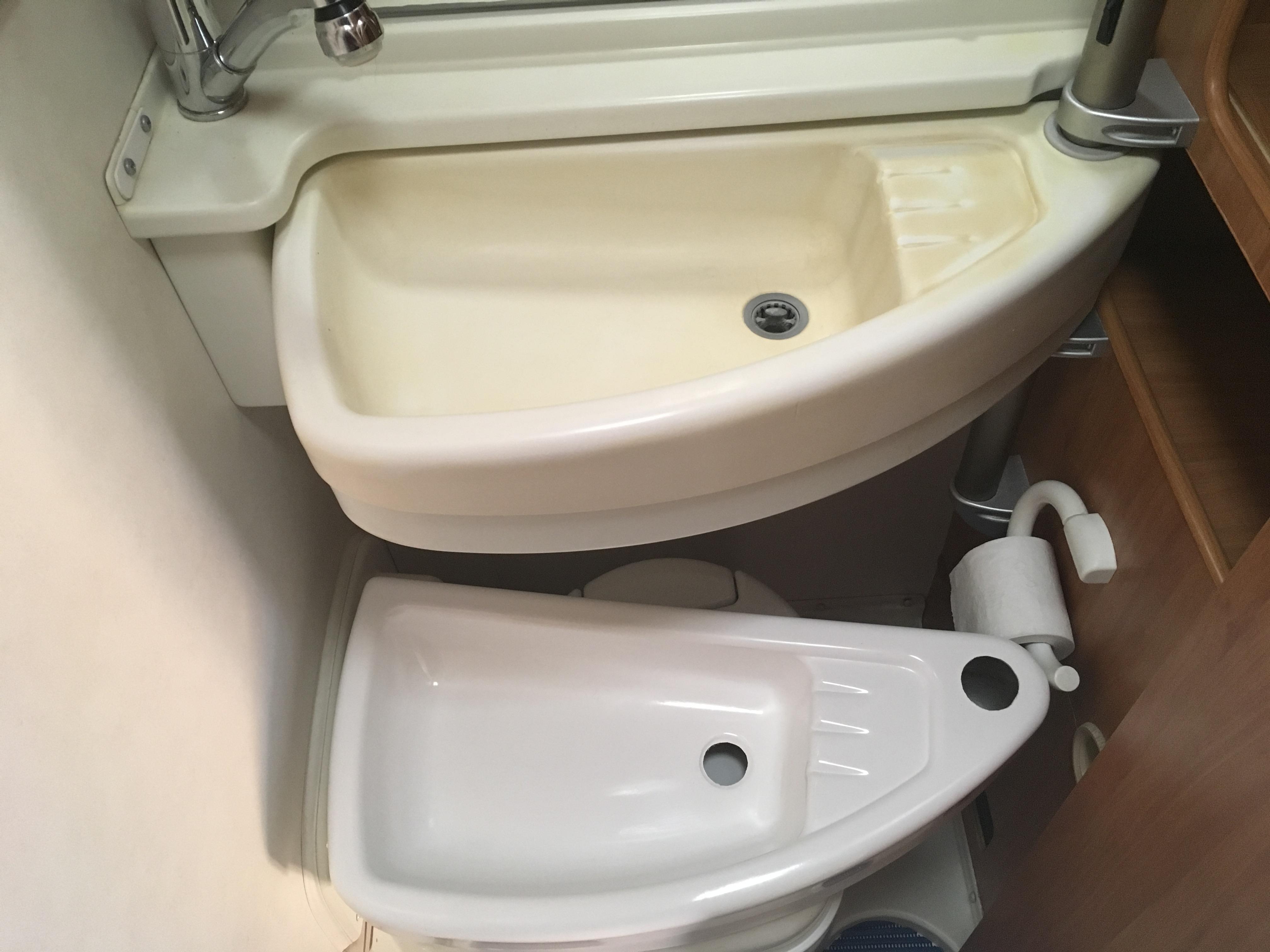 Comparing the old and new sinks